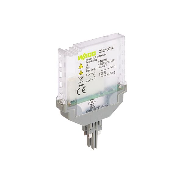 Relay module Nominal input voltage: 24 VDC 1 break contact image 4