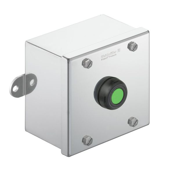 Enclosure, Stainless steel 1.4404 (316L), 120 x 120 x 81.5 mm image 1