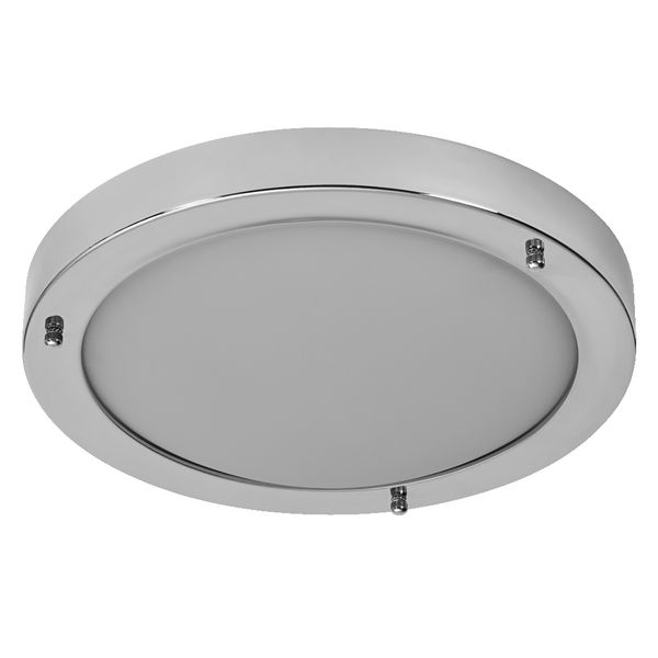 Bathroom Ceiling Luminaire IP44 E27 310mm E27 Chrome image 7