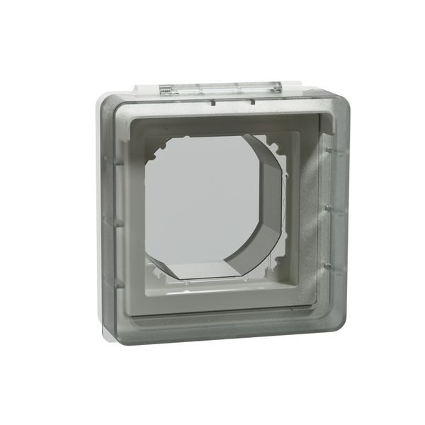 ***Exxact cover-frame wit id IP44 white image 2