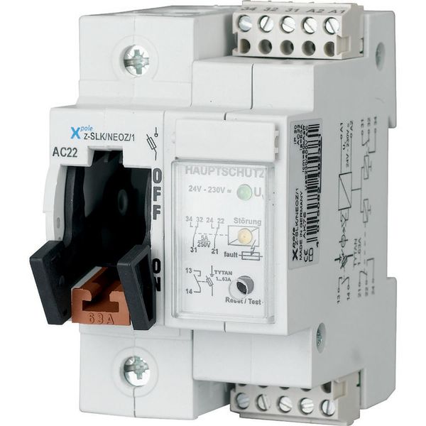 Fuse switch-disconnector, 63A, 1p+main protection image 2
