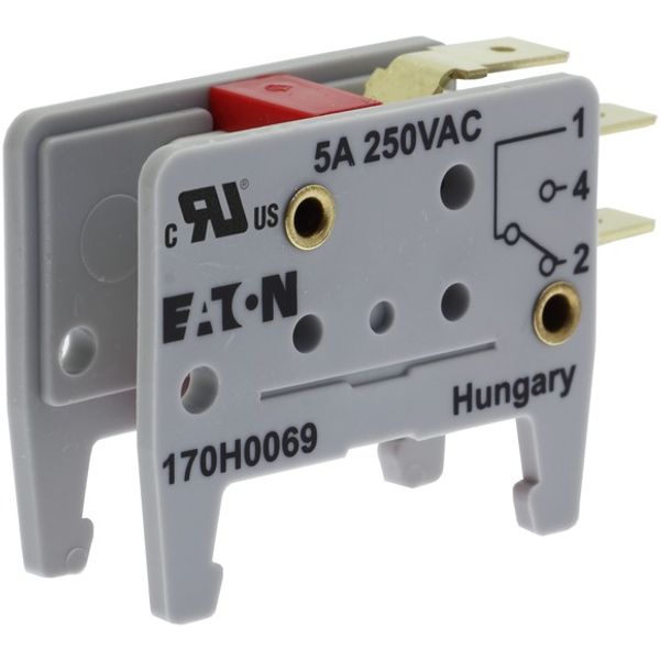 Microswitch, high speed, 5 A, AC 250 V, LV, type K indicator, 6.3 x 0.8 lug dimensions image 6