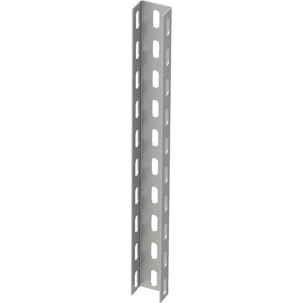 US 3 30 A4  U profile, perforated on three sides, 50x30x300, Stainless steel, material 1.4571 A4, 1.4571 without surface. modifications, additionally treated image 1