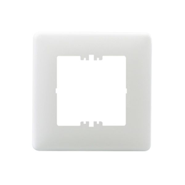 Cover plate, pure white (similar to RAL 9010) image 1