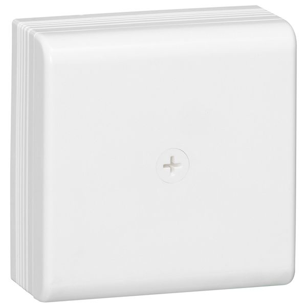 Junction box - 110x110x50 mm - for DLPlus mini-trunking - white image 1