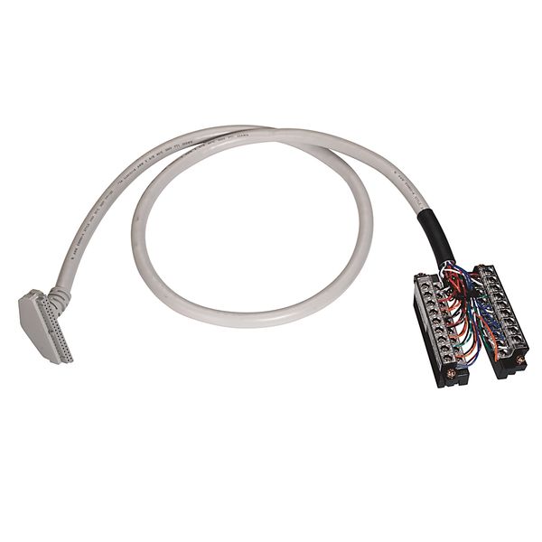 Cable, Pre-Wired, 40 Conductor, 22 AWG, 1.0m, (3.28') image 1