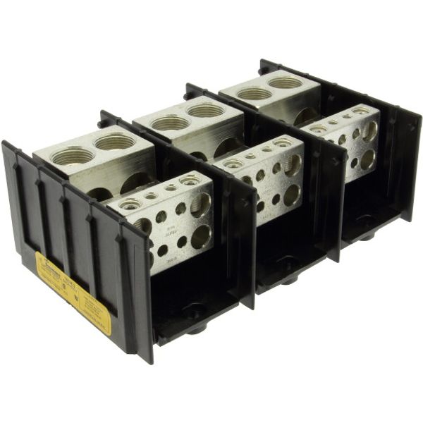 Terminal block, low voltage, 840 A, AC 600 V, DC 600 V, 1P, UL image 3