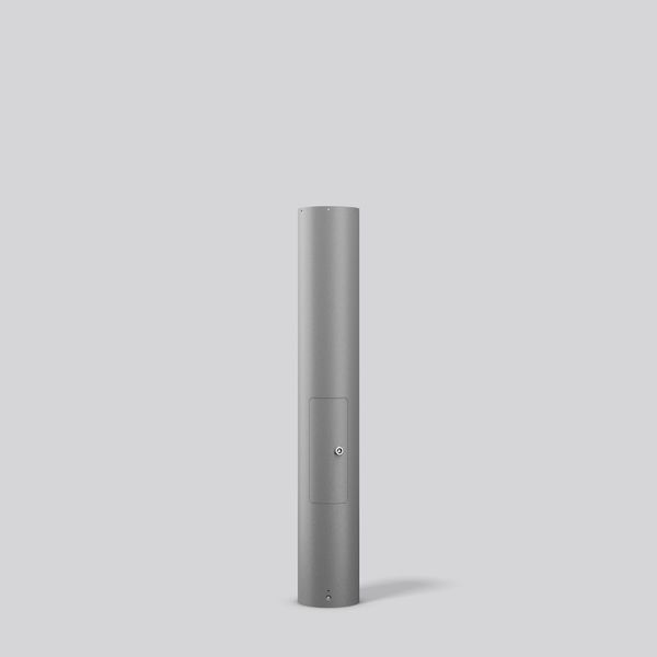 Lamp bollards D 180 H 1150 d 180 colour: silver image 2