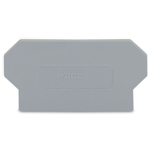 Separator plate 2 mm thick oversized gray image 1