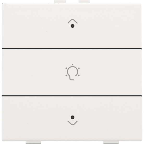 Single dimming control for Niko Home Control with LEDs, white coated image 2