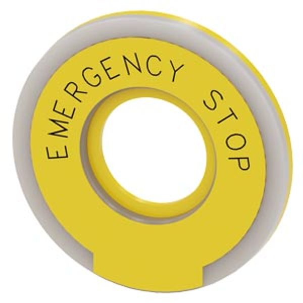 Washer round for EMERGENCY STOP mus... image 1