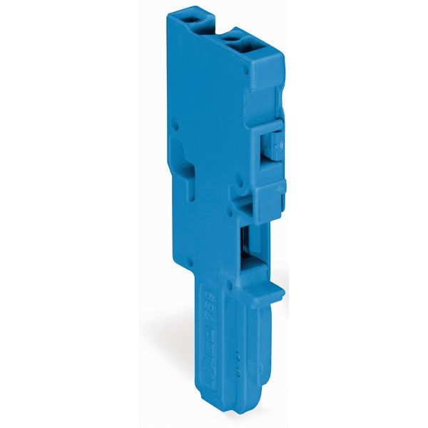 1-conductor female connector CAGE CLAMP® 4 mm² blue image 2