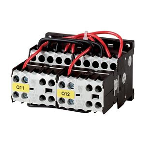 Reversing contactor combination, 380 V 400 V: 3 kW, 110 V 50 Hz, 120 V 60 Hz, AC operation image 5