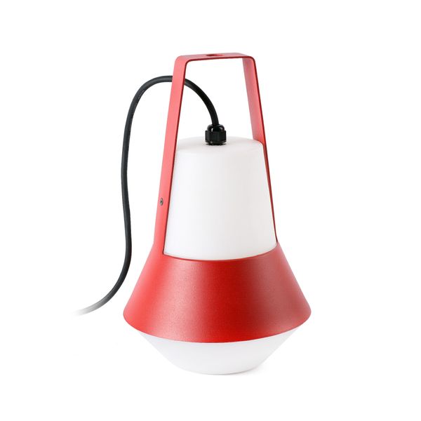 CAT RED PORTABLE LAMP 1XE27 20W image 2