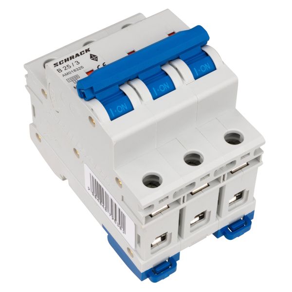 Miniature Circuit Breaker (MCB) AMPARO 10kA, B 25A, 3-pole image 3