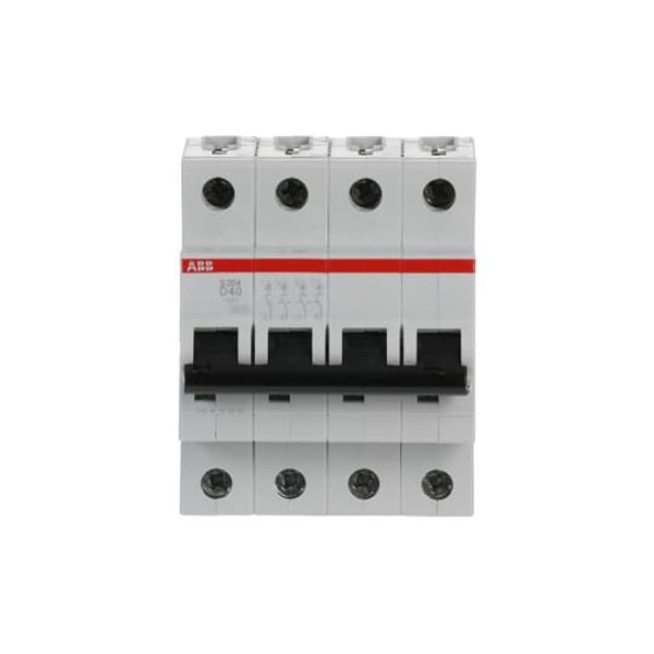 S204-D40 Miniature Circuit Breaker - 4P - D - 40 A image 6