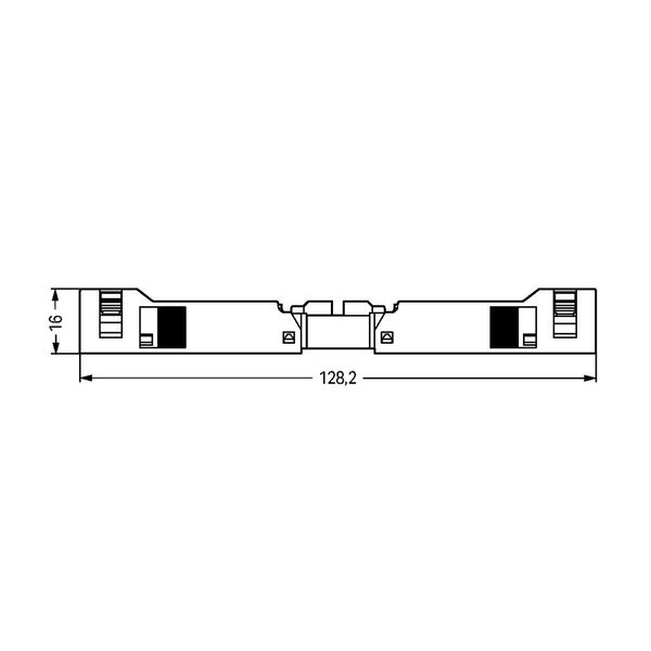 Plug with strain relief housing 4-pole black image 4