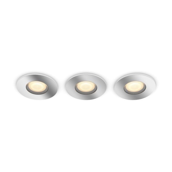 Adore Hue recessed chrome 3x5W 230V image 1