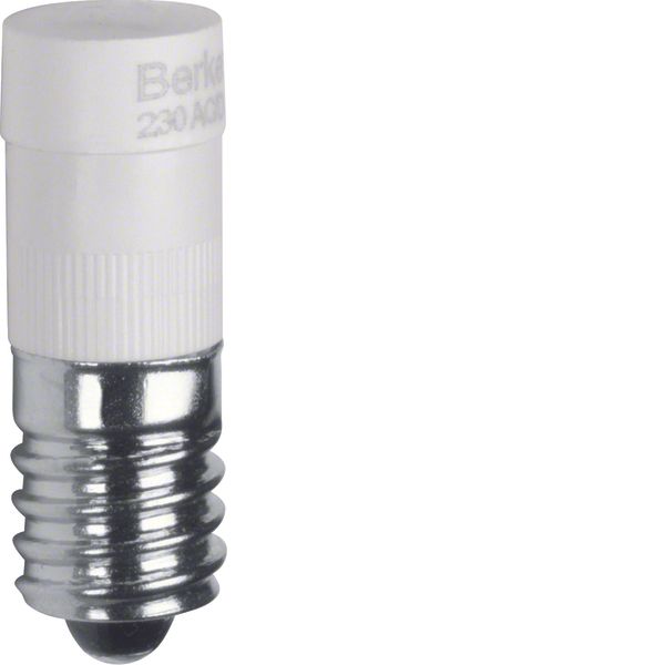 LED lamp E10, light control, white image 1