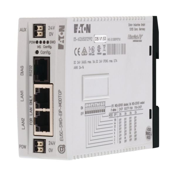 Gateway, SmartWire-DT, 99 SWD cards at EthernetIP/MODBUS image 9