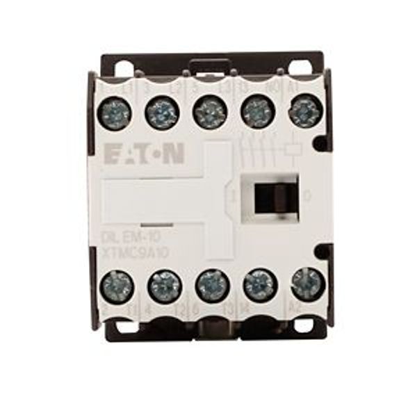 Contactor, 110 V 50/60 Hz, 3 pole, 380 V 400 V, 4 kW, Contacts N/O = Normally open= 1 N/O, Screw terminals, AC operation image 5