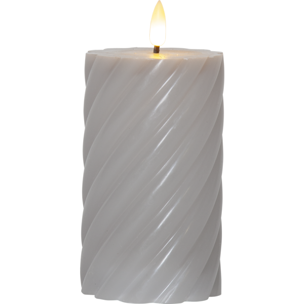 LED Pillar Candle Flamme Swirl image 1
