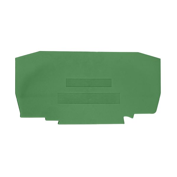 End plate for spring clamp terminal YBK 10 T green image 1