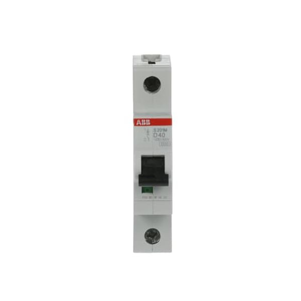 S201M-D40 Miniature Circuit Breaker - 1P - D - 40 A image 3