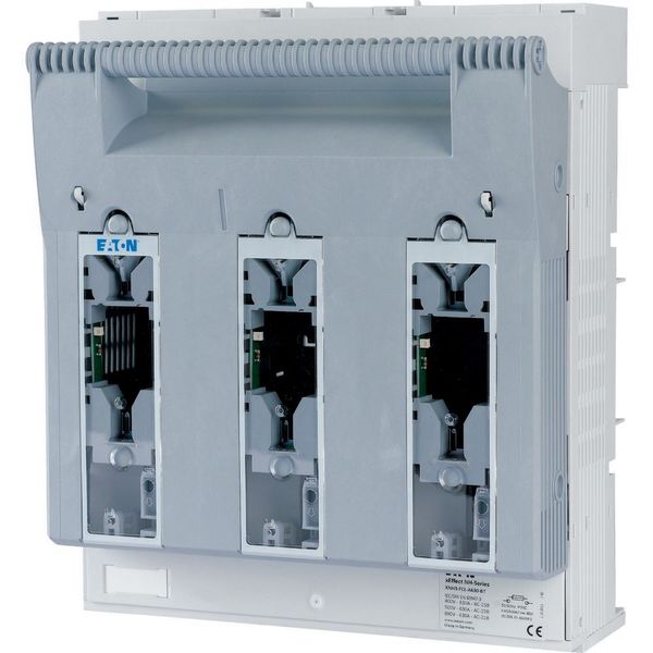 NH fuse-switch 3p box terminal 95 - 300 mm², mounting plate, light fuse monitoring, NH3 image 7