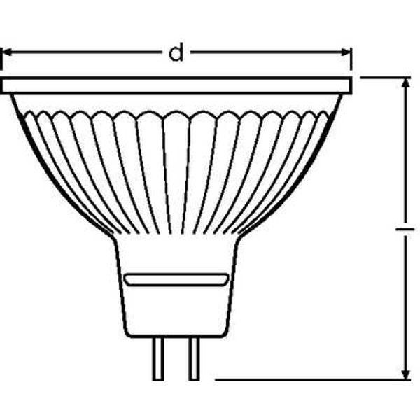 LED PARATHOM MR16 GU5.3 2,9W/840 12V image 2