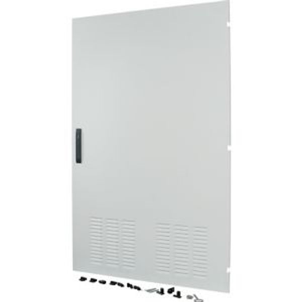 Section wide door, ventilated, right, HxW=1625x995mm, IP42, grey image 2