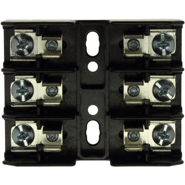 Fuse-block, low voltage, 30 A, AC 480 V, DC 480 V, 61 x 31 x 76 mm, 3P, UL, CSA image 2
