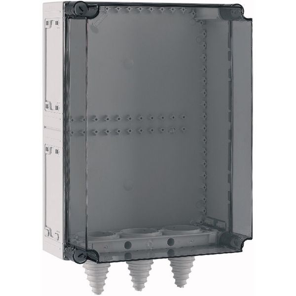 Panel enclosure, with gland plate and cable glands, HxWxD=500x375x225mm image 9