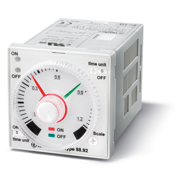 Plug-in Timers mono-function LI/2CO 8A/12...240VUC (88.92.0.240.0001) image 2