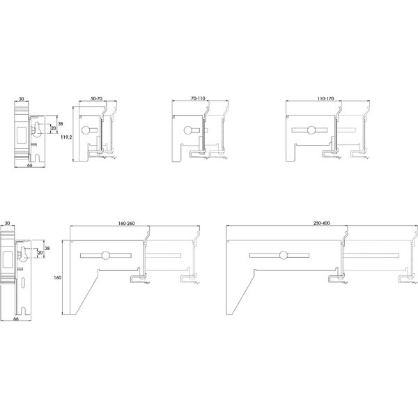 Thorsman - adjustable wall bracket image 2