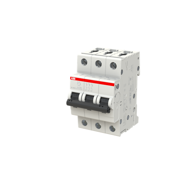 S203-D25 Miniature Circuit Breaker - 3P - D - 25 A image 3