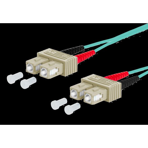 OpDAT patch cord SC-D/SC-D OM3, 2.0 m image 1