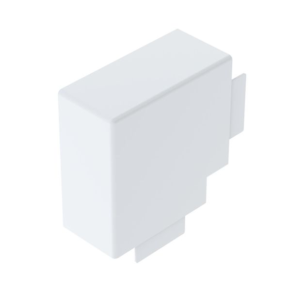 AXM AP11065 blc  Flat corner, LE, 155x65x63, pure white Polycarbonate/Acrylonitrile butadiene styrene image 1