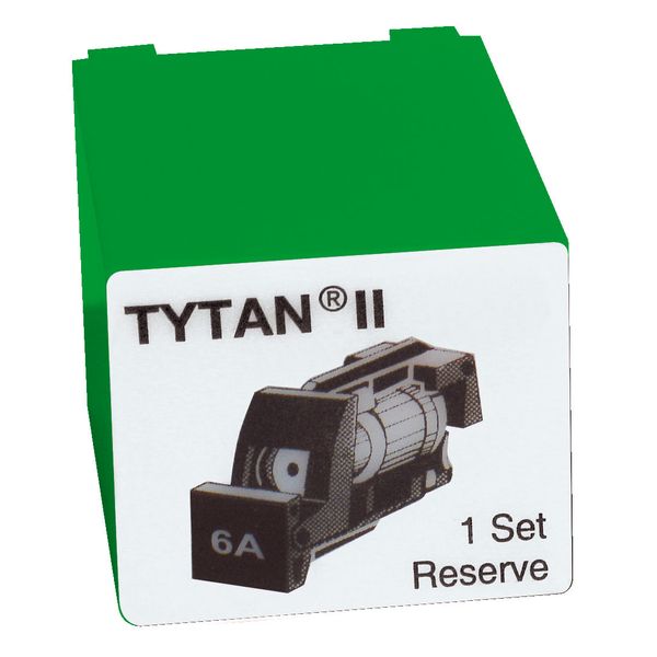 Fuse Plug for TYTAN, 3 x 6A, D01, complete image 1