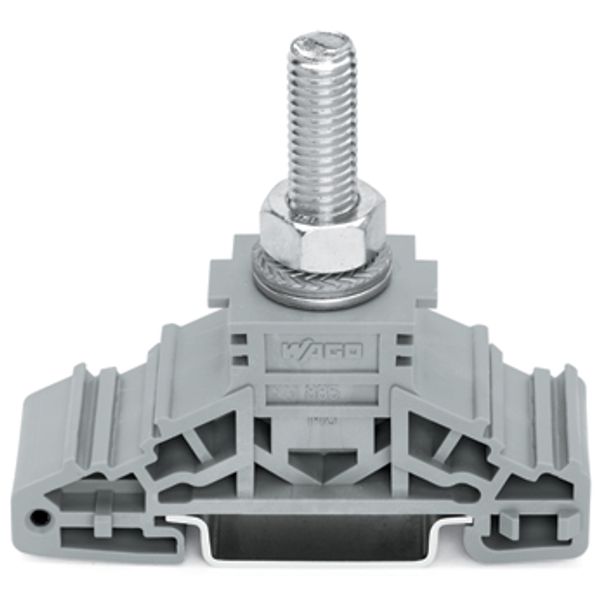 Stud terminal block lateral marker slots for DIN-rail 35 x 15 and 35 x image 3