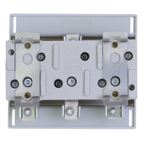 Fuse-base, LV, 16 A, AC 400 V, D01, 3P, IEC, DIN rail mount, suitable wire 1.5 - 4 mm2 image 14