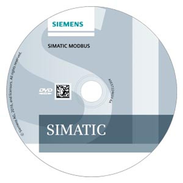 SIMATIC MODBUS/TCP PN-CPU Single license, on CD-ROM image 1