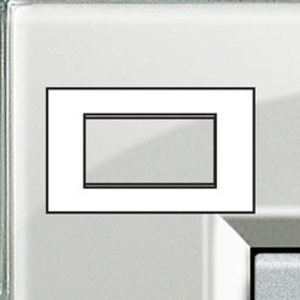 LL - COVER PLATE 4P COLD GREY image 1