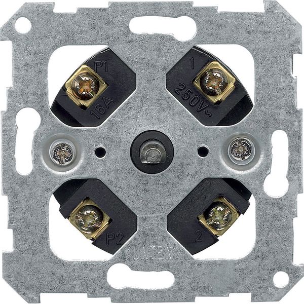 Time switch insert, Merten Inserts, 2-pole, 15 min, 16A 250V image 1