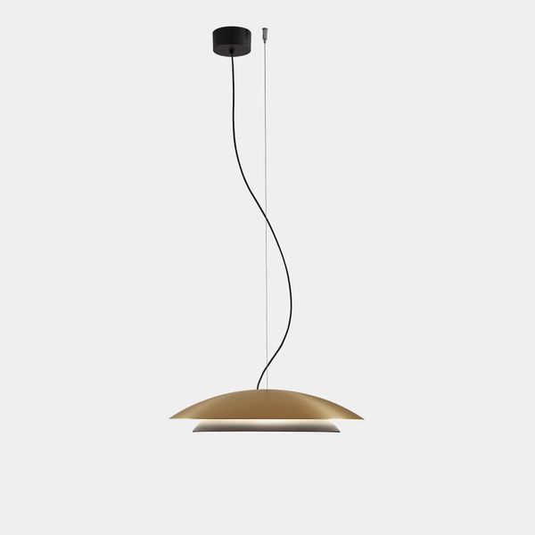 Pendant Noway Big LED 21.7W 2700K Matte gold 813lm image 1