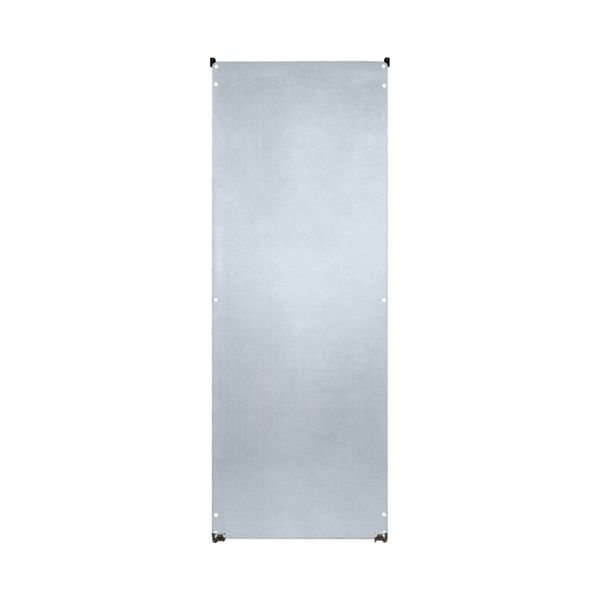 Mounting plate H=2000 W=800 mm, 3 mm galvanized sheet steel image 1