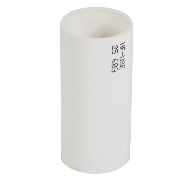 Sleeve for Ø25mm conduits - white RAL9010 antimicrobial image 1