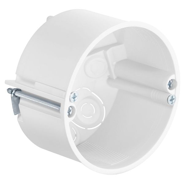 Cavity wall one-gang box Perilex halogen-free, with device screws image 1