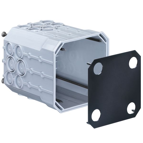 Flush mounting junction box 115x115x150 mm image 1