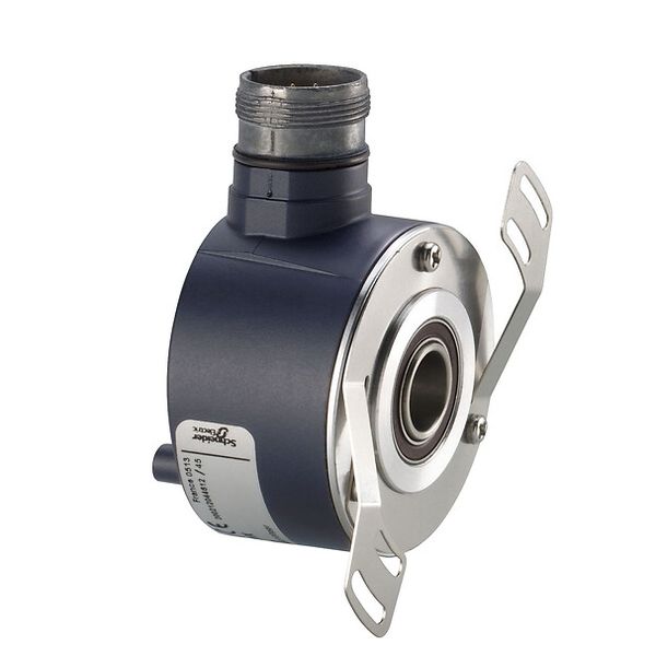 Opto-electronic rotary encoders XCC, incremental encoder Ø 58, through shaft 14 mm, 5000 points, push pull image 1